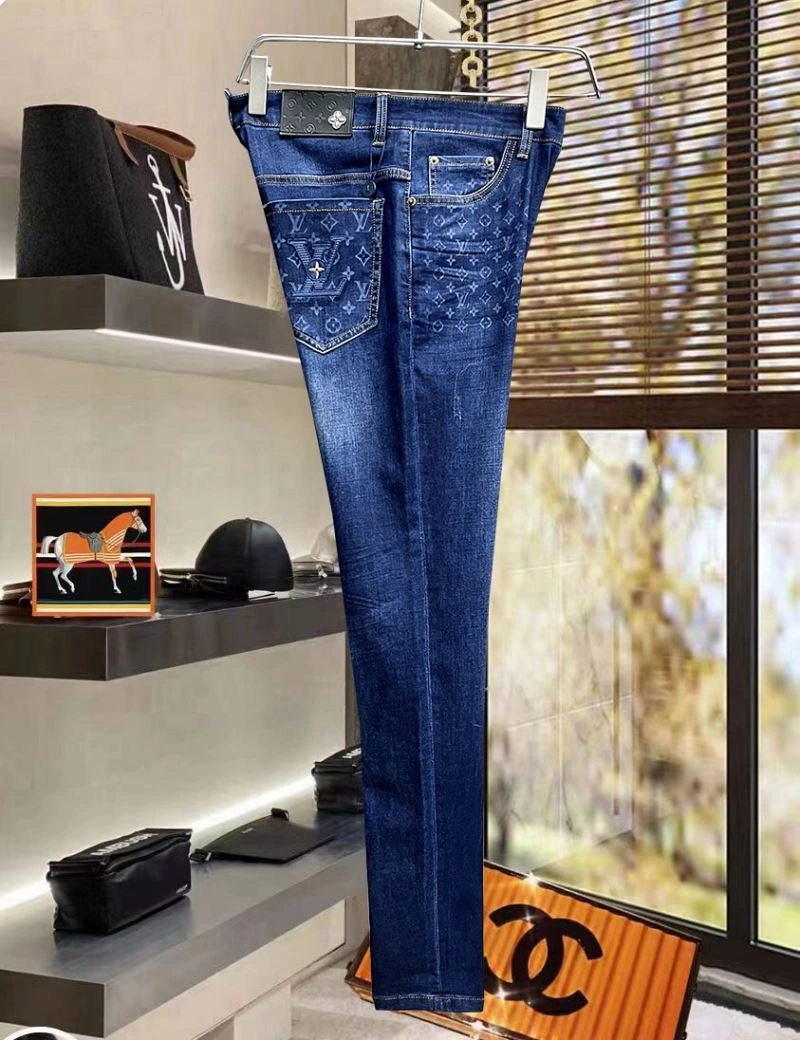 ZipUp Louis Vuitton Jeans 137882
