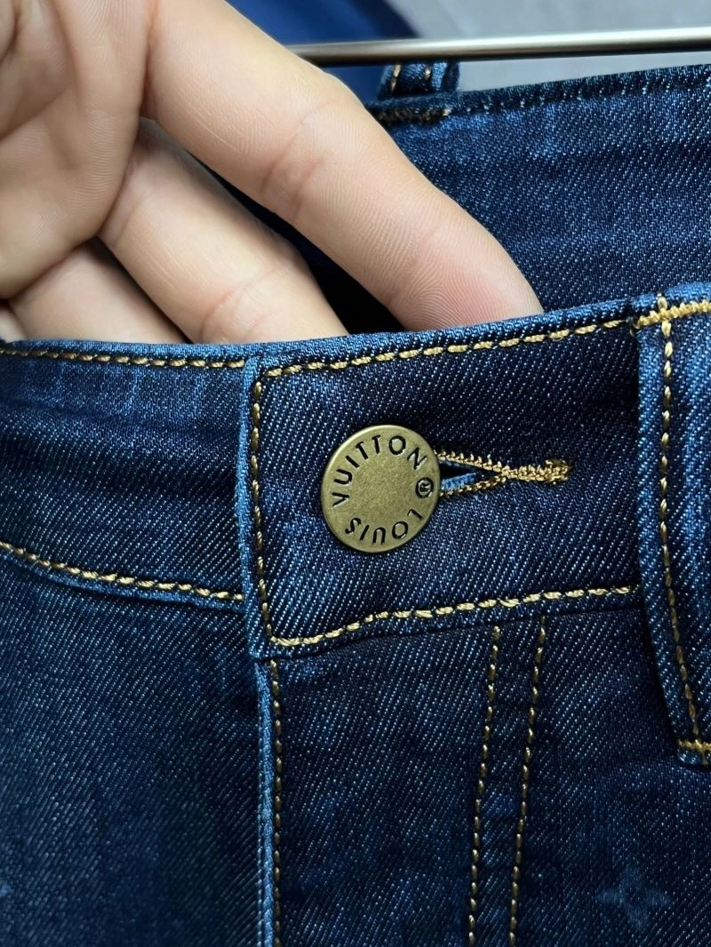 ZipUp Louis Vuitton Jeans 137882