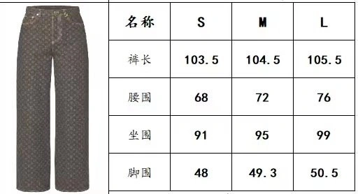 Bright Louis Vuitton Jeans 131090