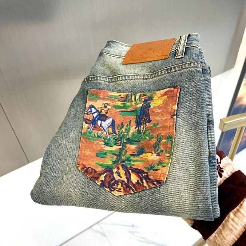 Original Louis Vuitton Jeans 136023