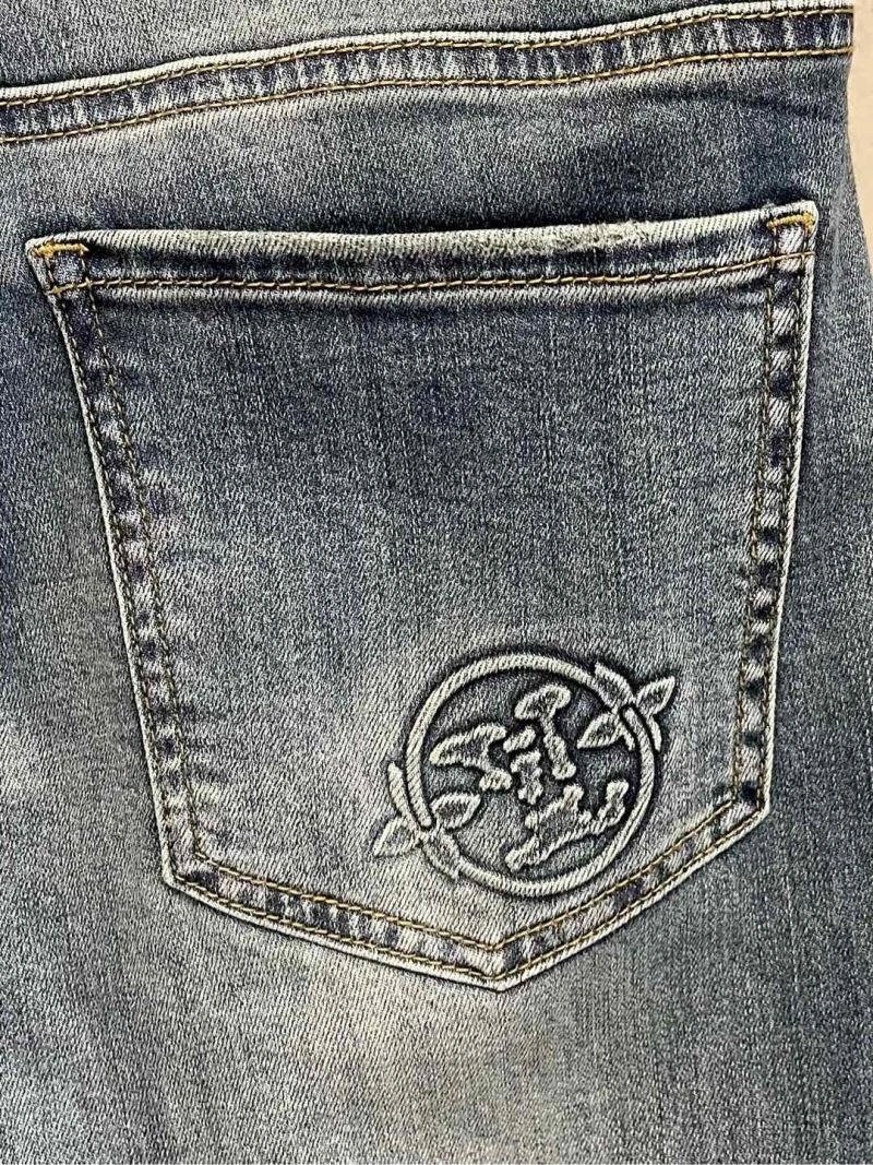 Unisex Louis Vuitton Jeans 135120