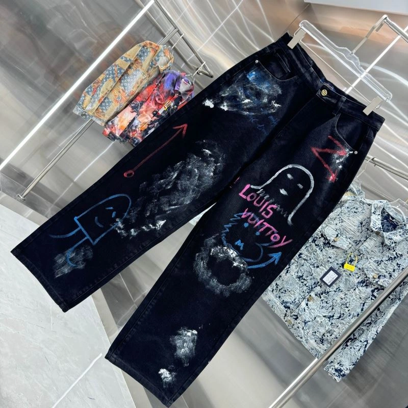 Sporty Louis Vuitton Jeans 135097