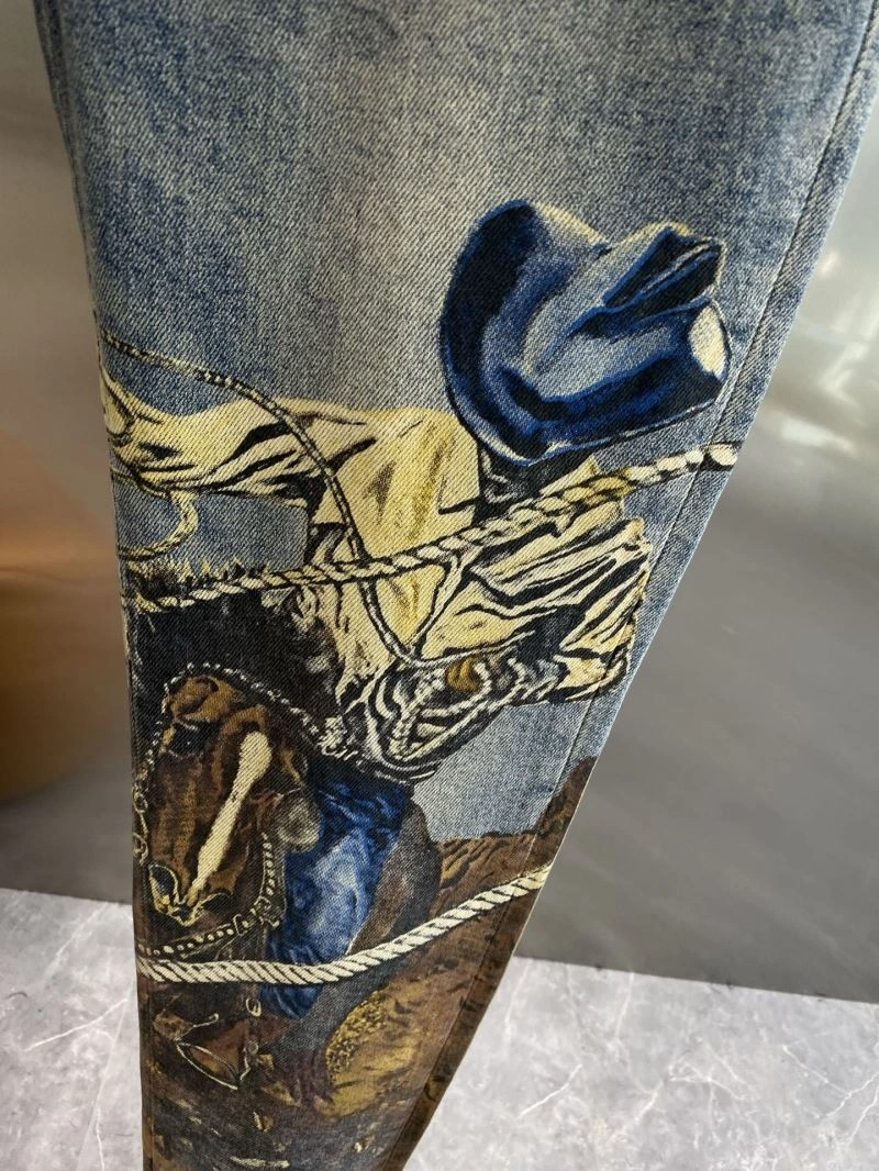 Breathable Louis Vuitton Jeans 135087