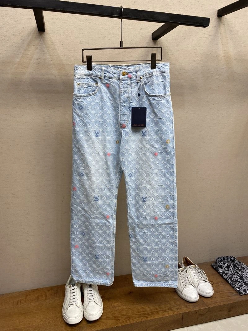 Bold Louis Vuitton Jeans 135041