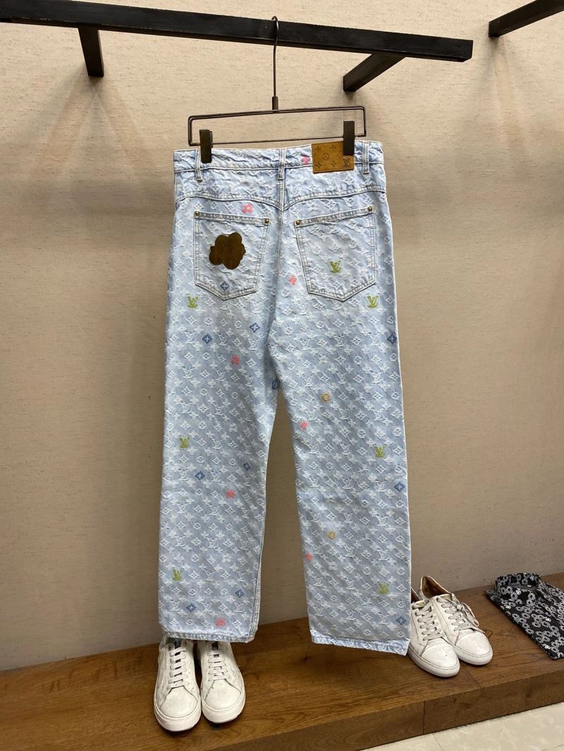 Bold Louis Vuitton Jeans 135041