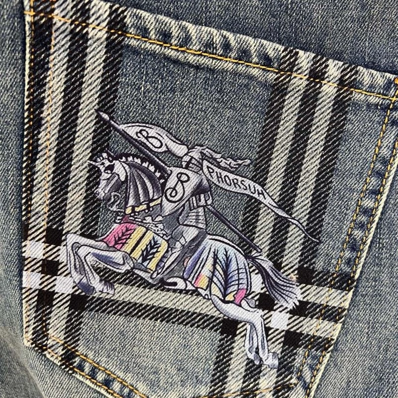 Unisex Louis Vuitton Jeans 134085