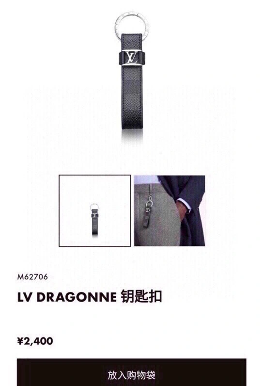 Versatile Louis Vuitton Keychains 266379