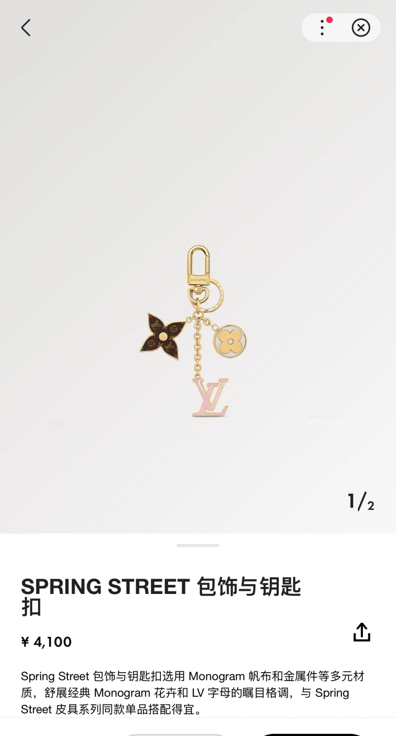 BestValue Louis Vuitton Keychains 266389