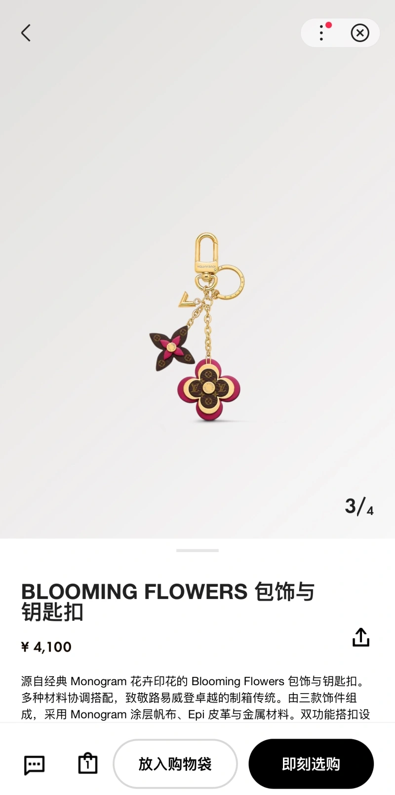 Louis Vuitton Keychains Refined 266360