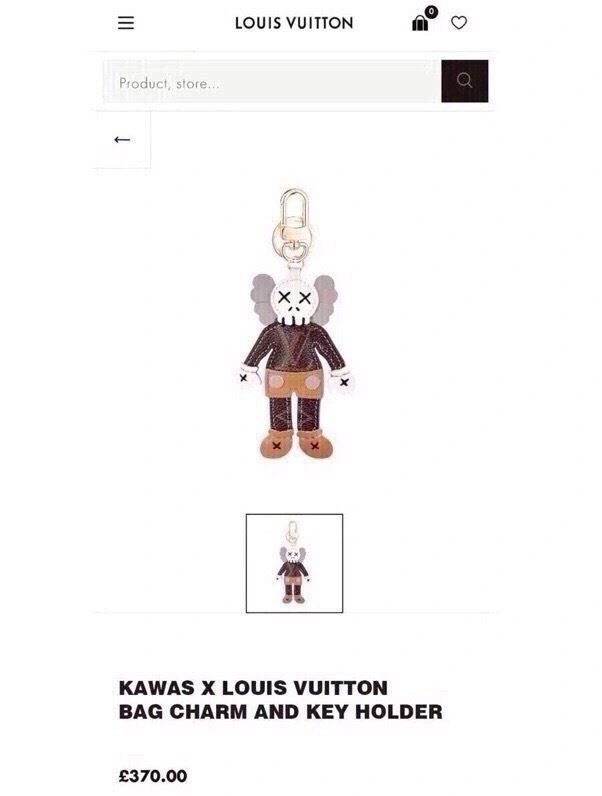 Unisex Louis Vuitton Keychains 265444