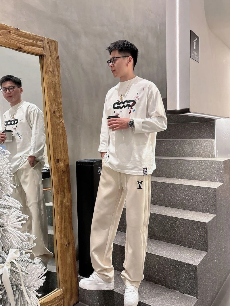 SmoothTexture Louis Vuitton Long Pants 134038