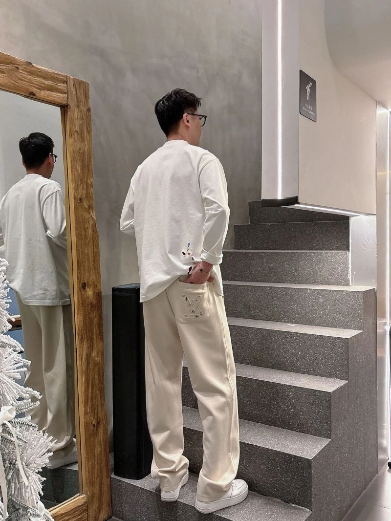 SmoothTexture Louis Vuitton Long Pants 134038
