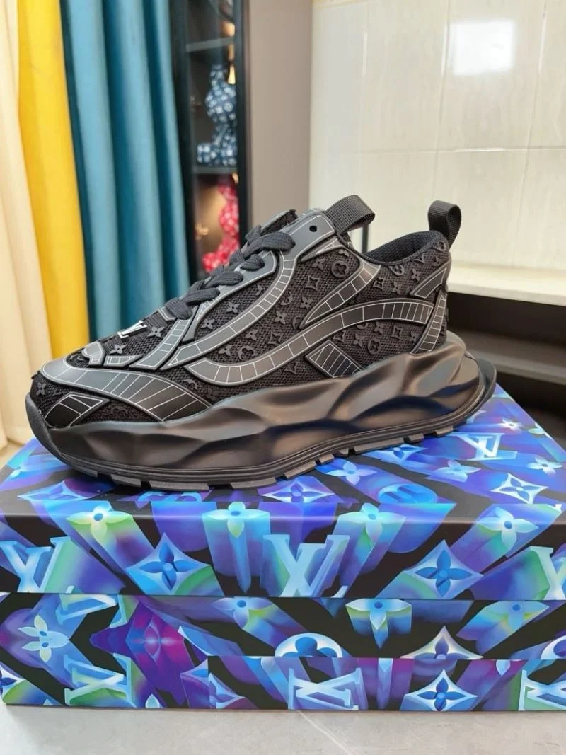 Breathable Louis Vuitton Low Shoes 32851