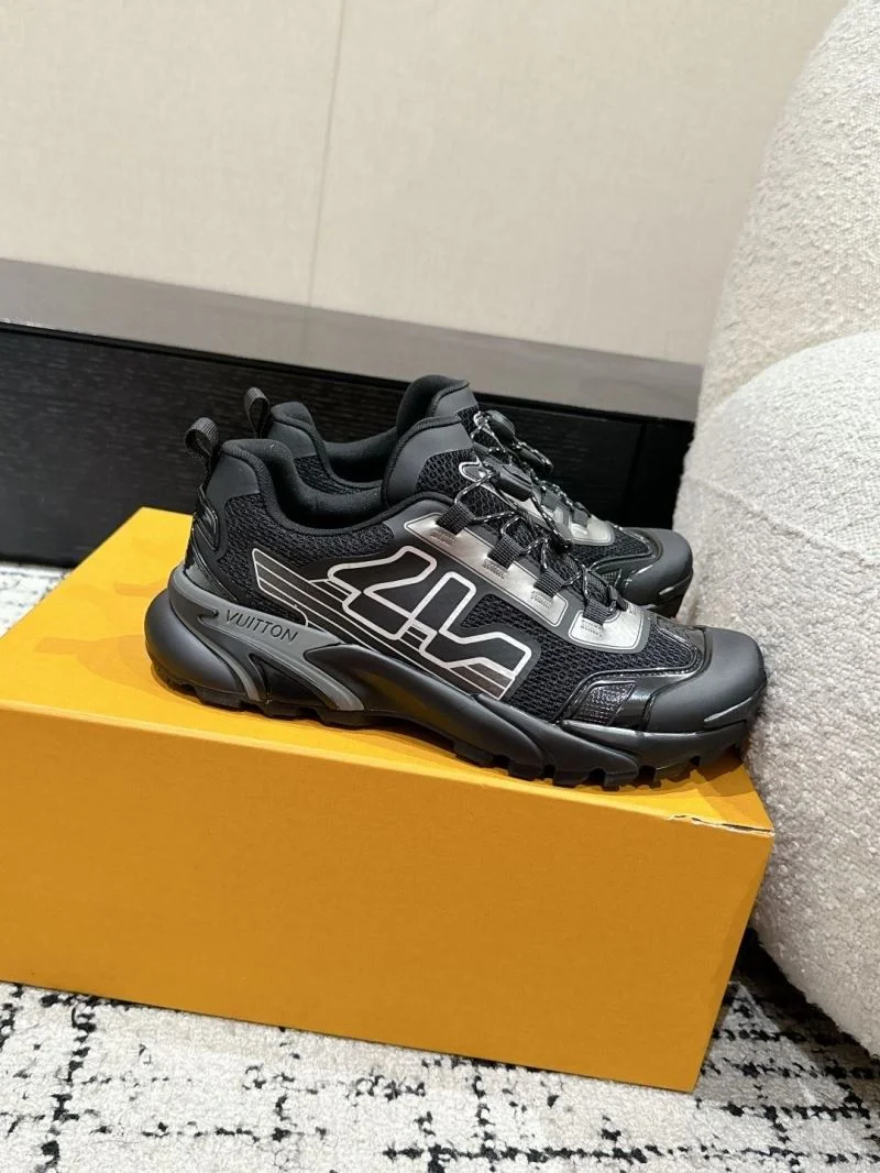 Breathable Louis Vuitton Low Shoes 31203