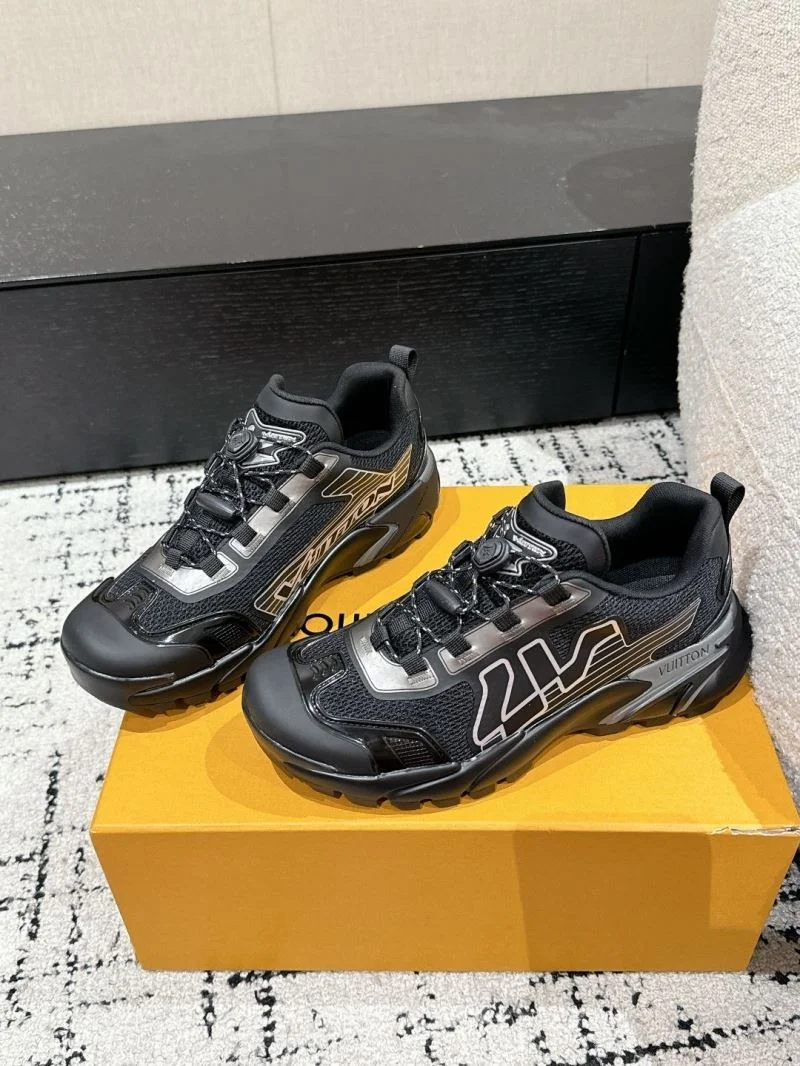 Breathable Louis Vuitton Low Shoes 31203