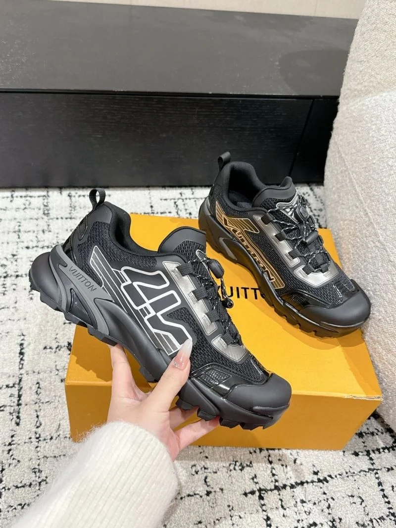 Breathable Louis Vuitton Low Shoes 31203