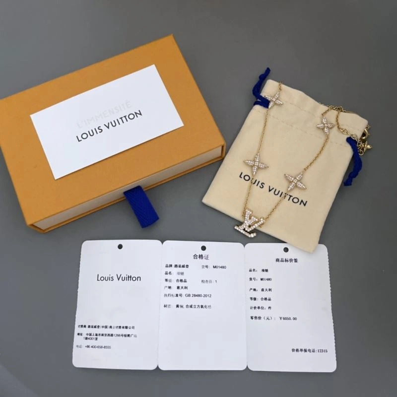 Thermal Louis Vuitton Necklaces 251483
