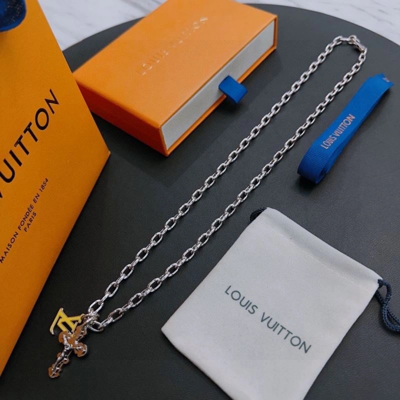 SmoothTexture Louis Vuitton Necklaces 250537