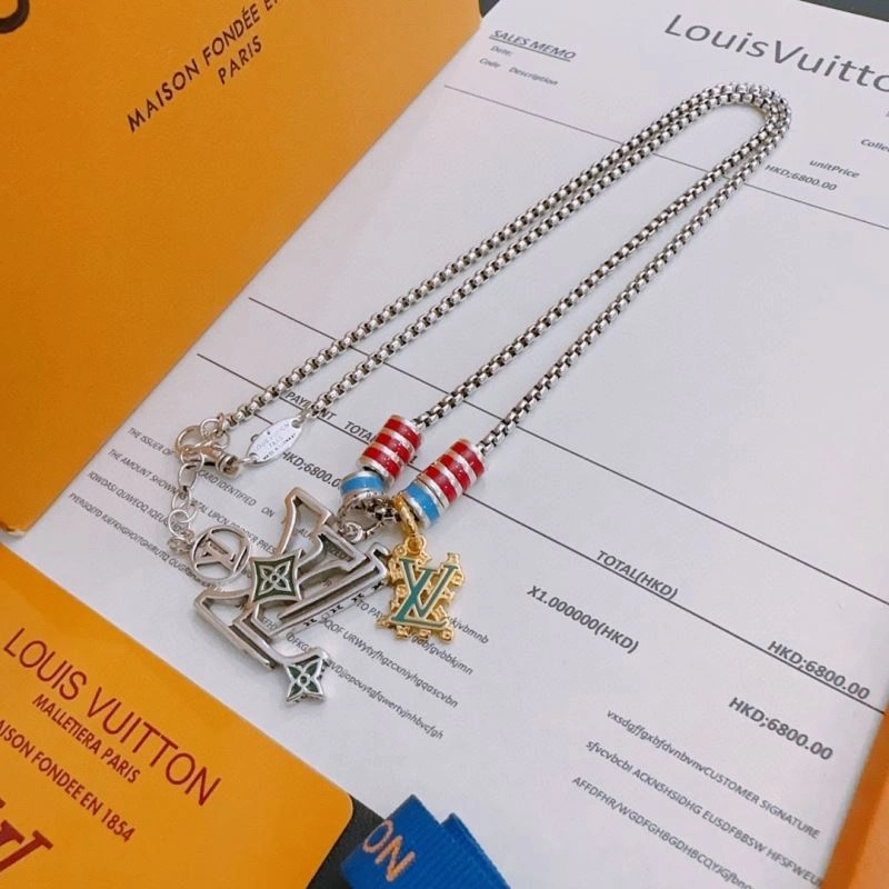 Breathable Louis Vuitton Necklaces 250541