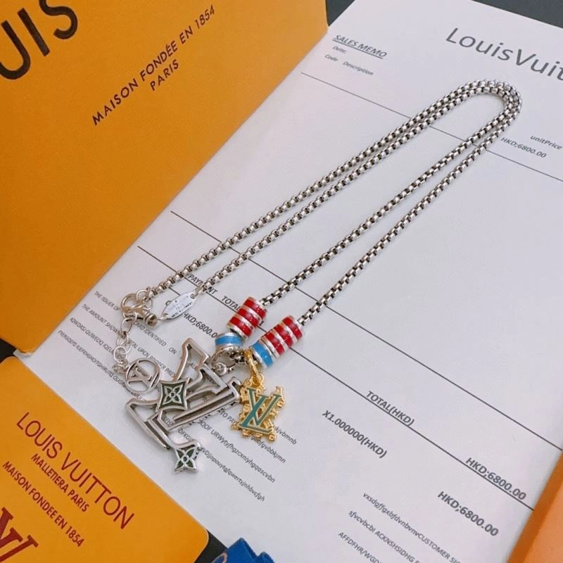Breathable Louis Vuitton Necklaces 250541