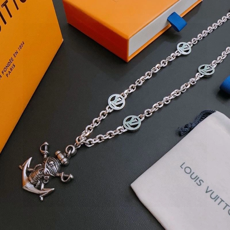 Minimalist Louis Vuitton Necklaces 250511
