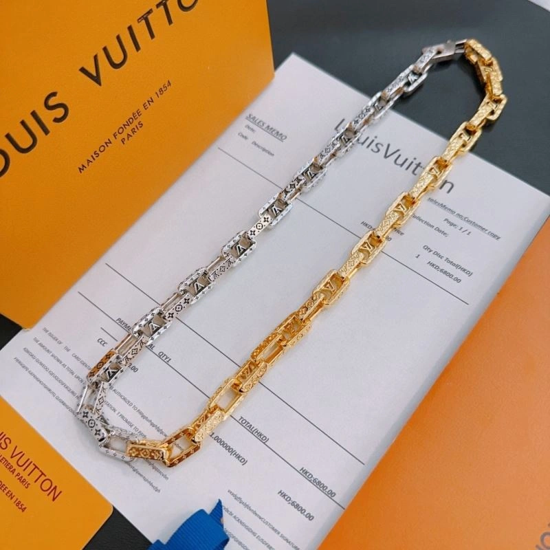 Breathable Louis Vuitton Necklaces 250466