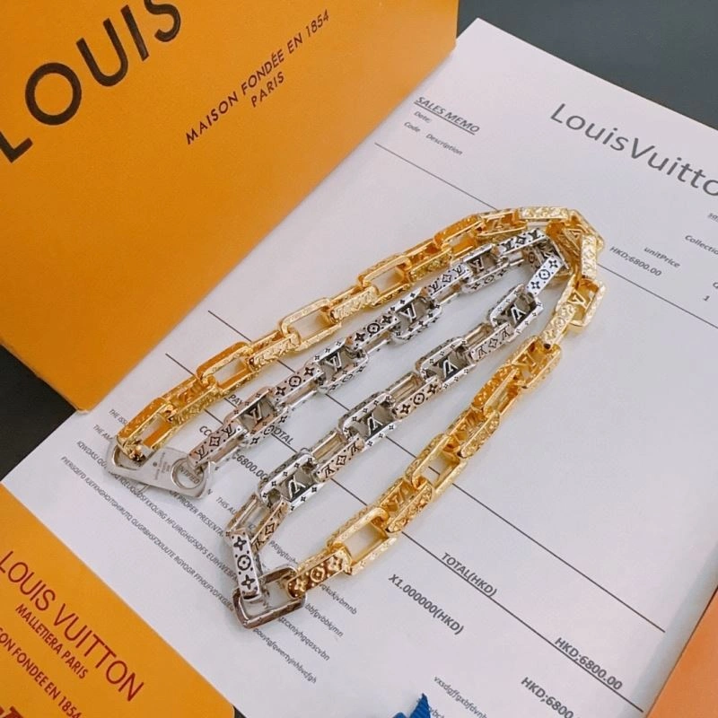 Breathable Louis Vuitton Necklaces 250466