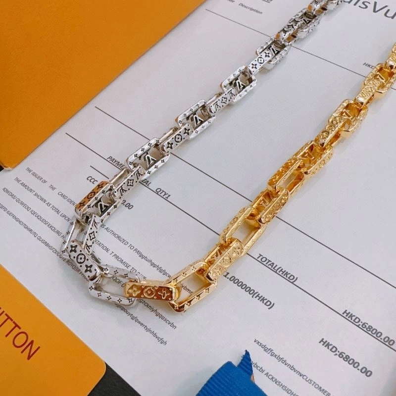 Breathable Louis Vuitton Necklaces 250466