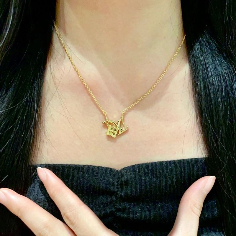 Bold Louis Vuitton Necklaces 250414