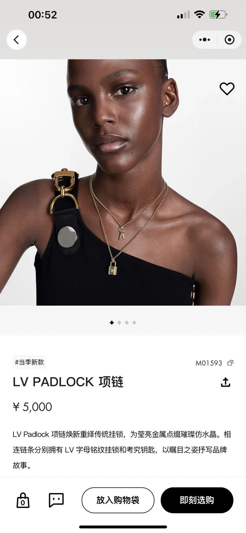 Louis Vuitton Necklaces Flexible 249331