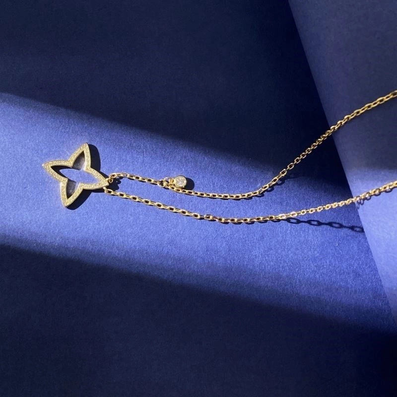 SmoothTexture Louis Vuitton Necklaces 249276