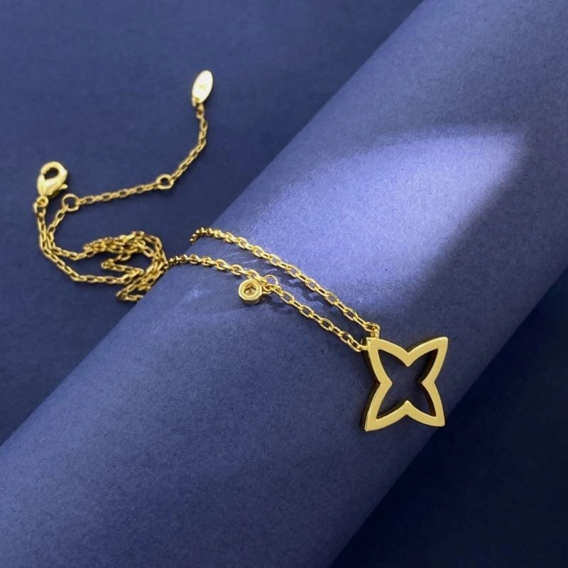 SmoothTexture Louis Vuitton Necklaces 249276