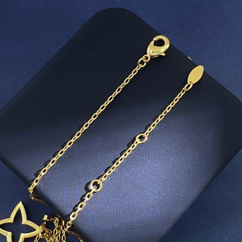 SmoothTexture Louis Vuitton Necklaces 249276