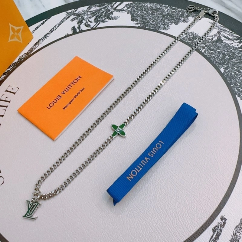 SmoothTexture Louis Vuitton Necklaces 248462