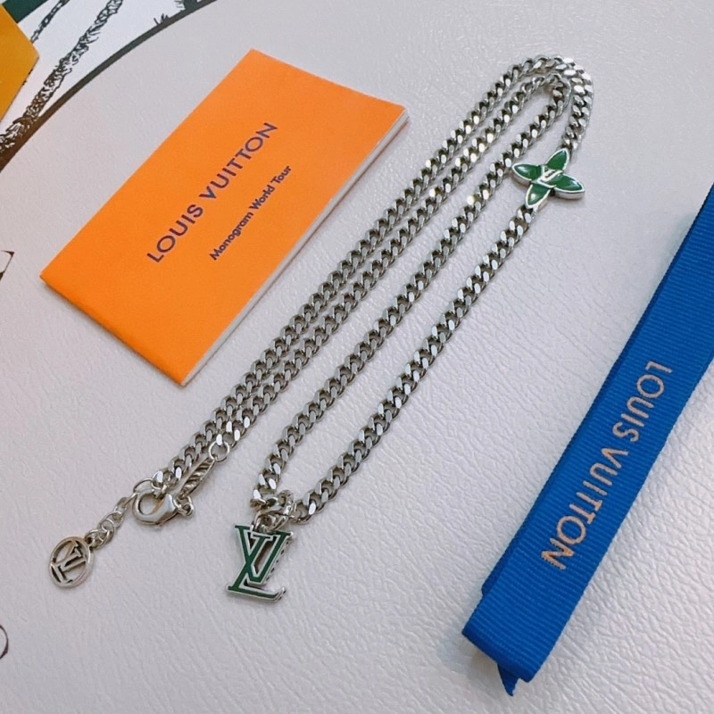 SmoothTexture Louis Vuitton Necklaces 248462