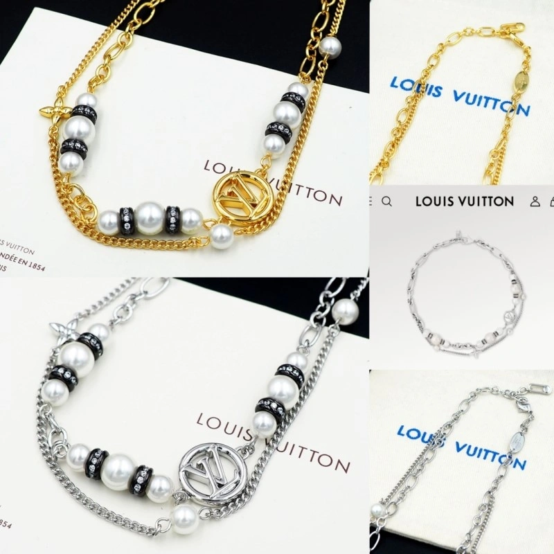 MoistureWicking Louis Vuitton Necklaces 248392