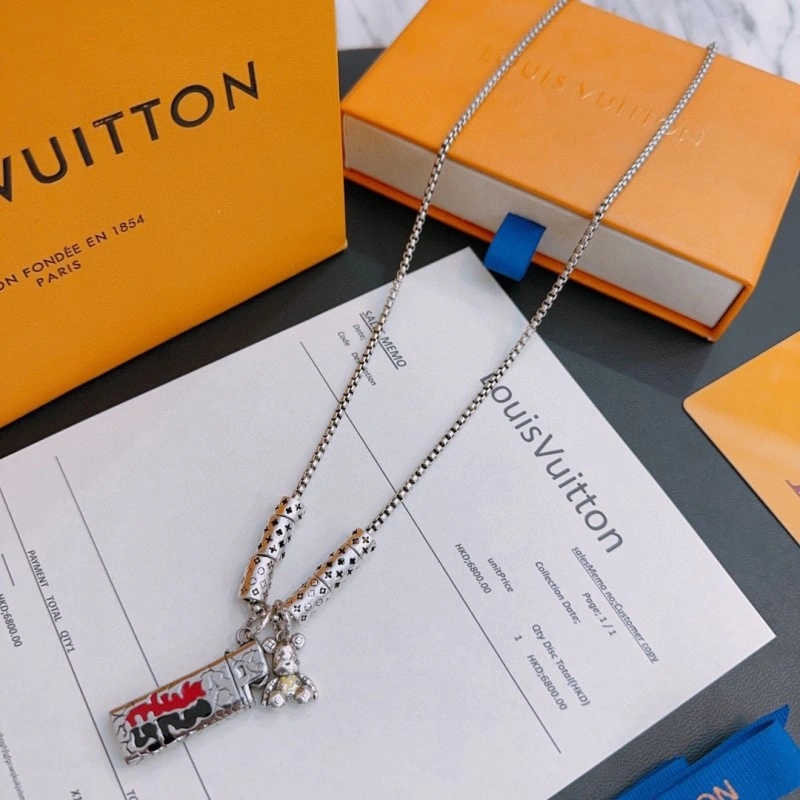 Compact Louis Vuitton Necklaces 247795