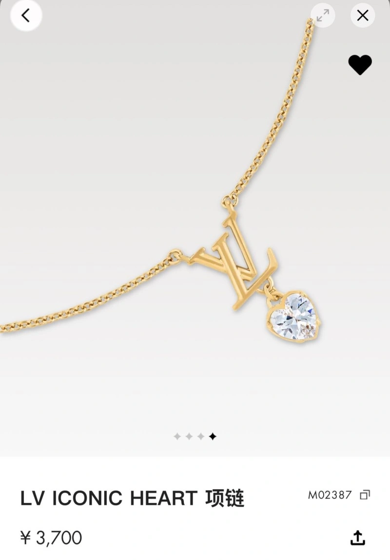 Louis Vuitton Necklaces Stretchable 247712