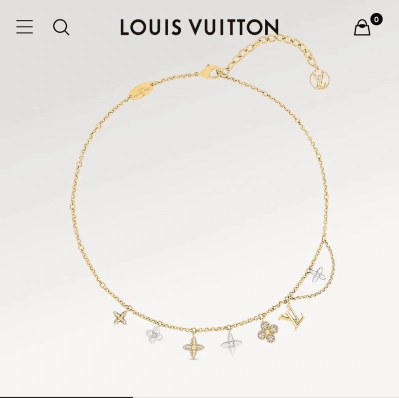 ComfortFit Louis Vuitton Necklaces 247697