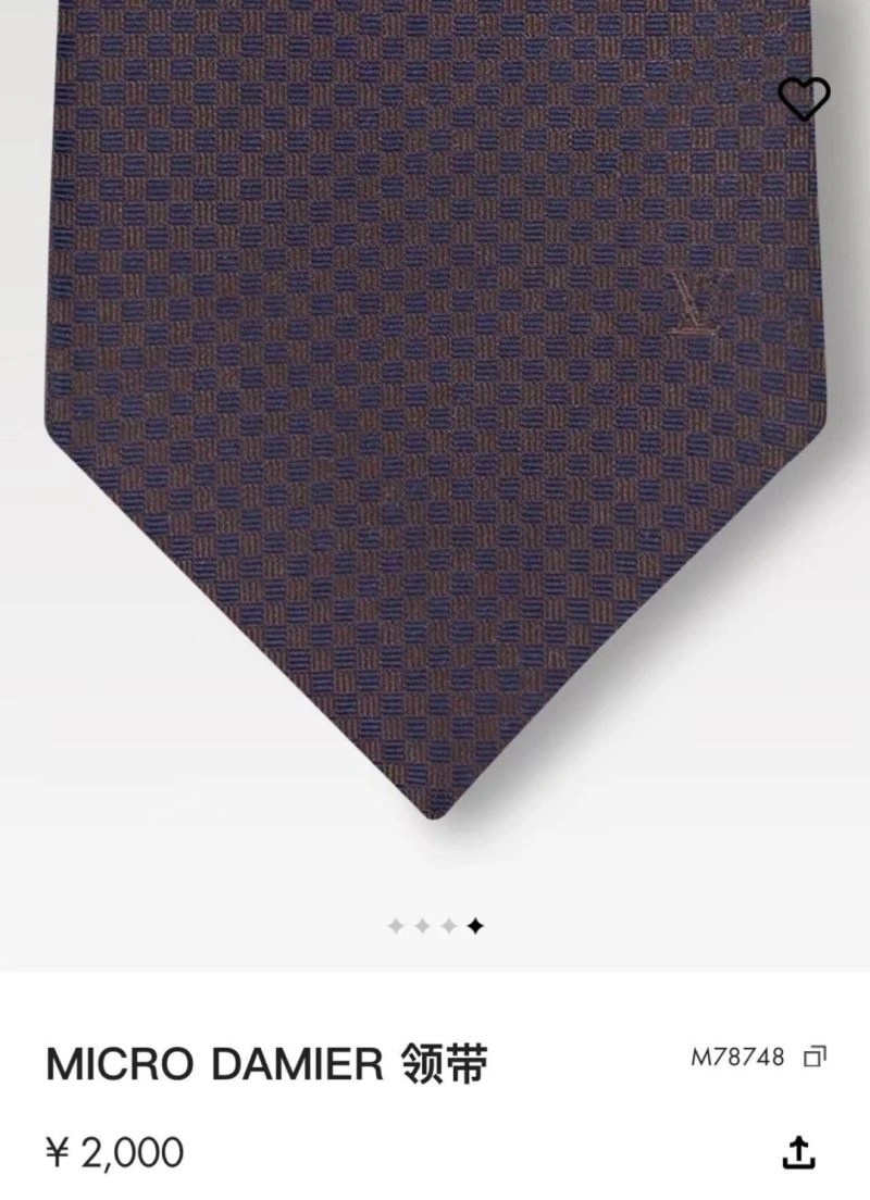 Sophisticated Louis Vuitton Neckties 268462