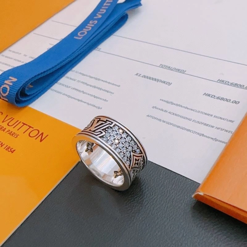 SmoothTexture Louis Vuitton Rings 249958