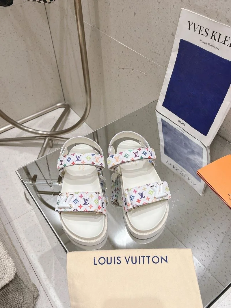 Louis Vuitton Sandals Colorful 33312