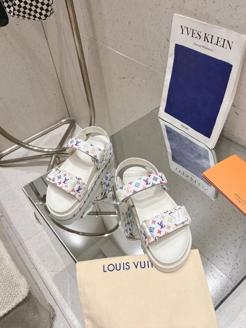 Louis Vuitton Sandals Colorful 33312