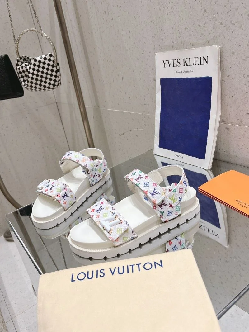 Louis Vuitton Sandals Colorful 33312