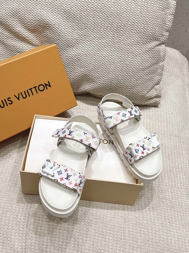 Louis Vuitton Sandals Colorful 33312