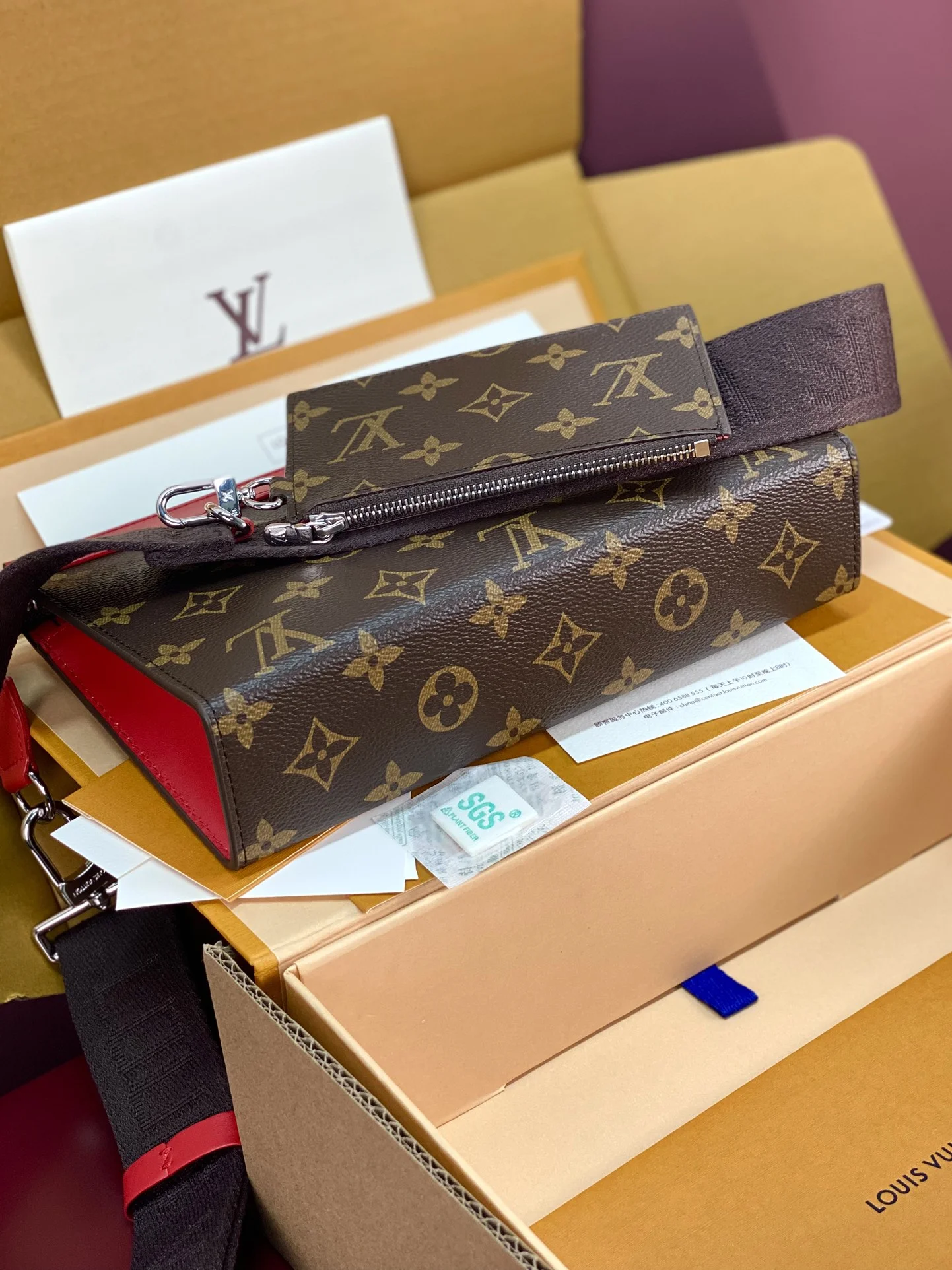 Louis Vuitton Satchel Bags SmoothTexture 56207