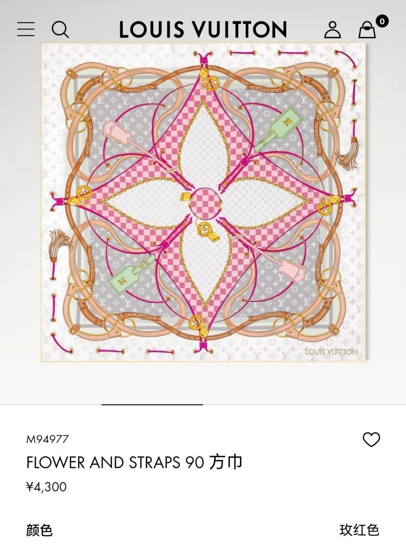 Louis Vuitton Scarf Minimalist 270579