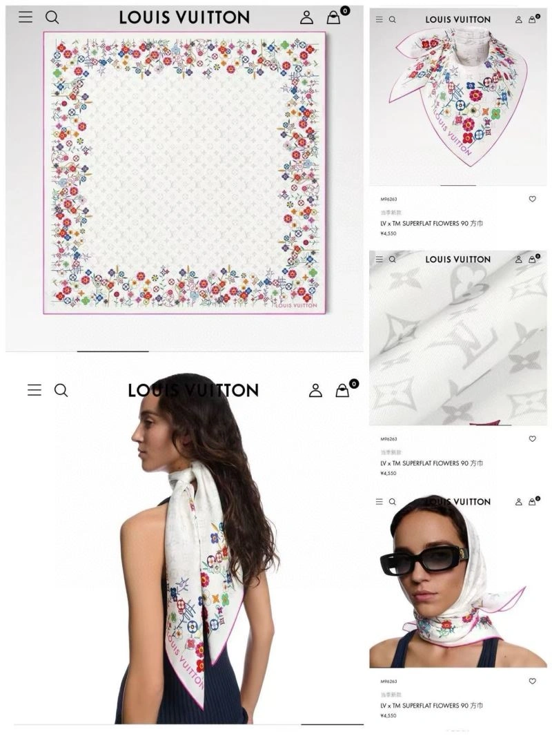 Louis Vuitton Scarf Unique 270909