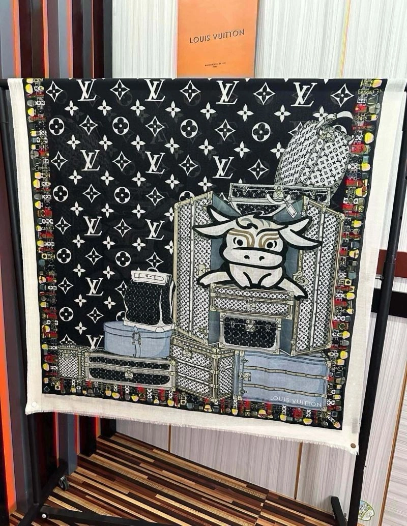 Contemporary Louis Vuitton Scarf 270906