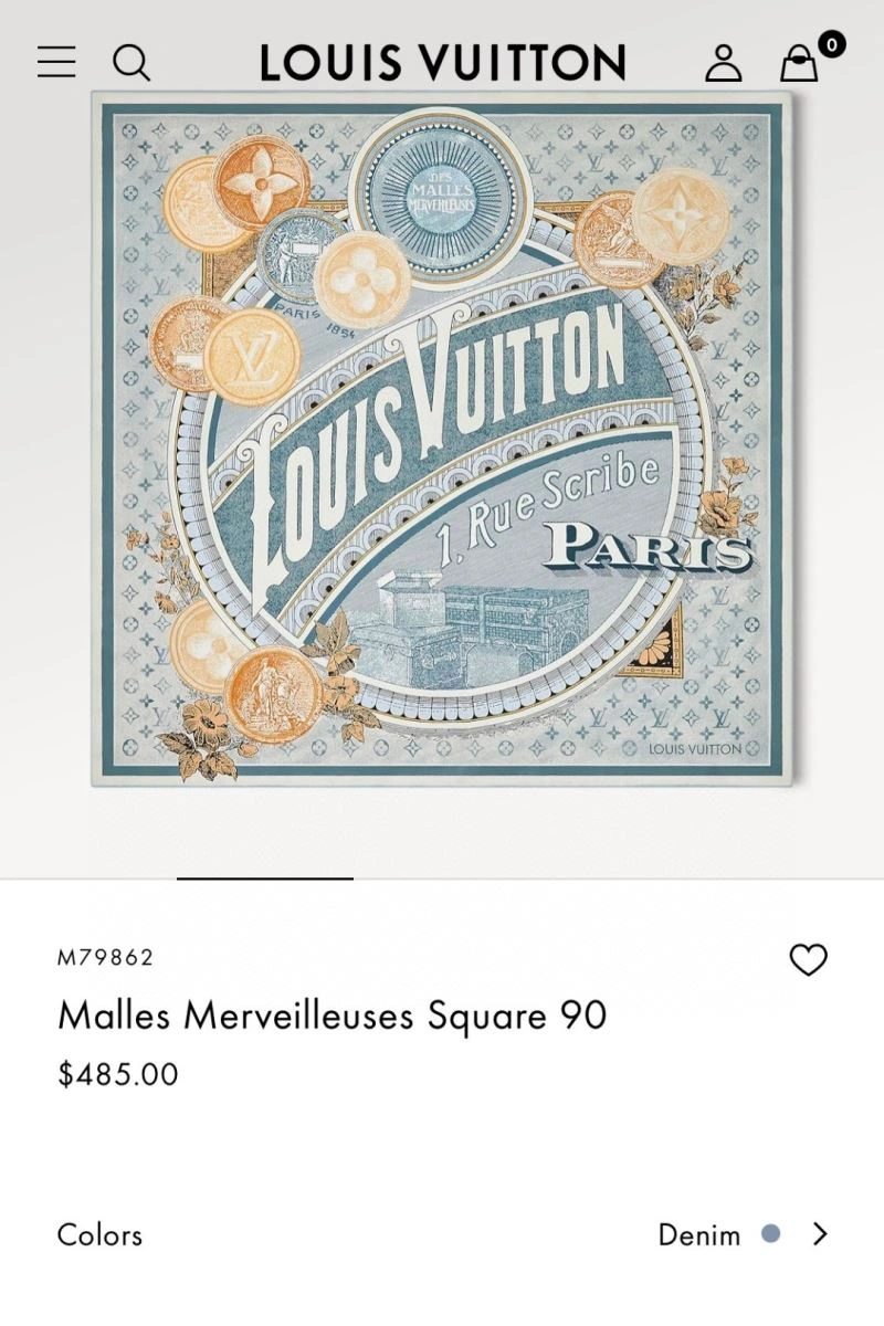 Louis Vuitton Scarf Resilient 271442